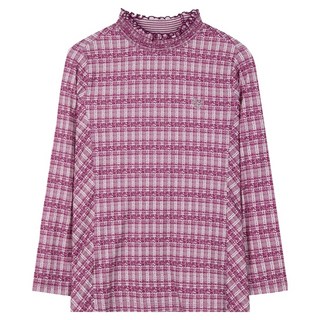 Crocodile 鱷魚 女士荷葉邊領圖案襯衫 T恤 CLBWTS210