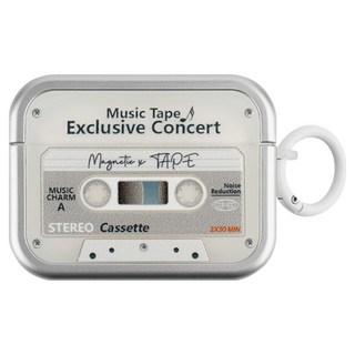 Koios 復古霧透磁帶耳機保護殼 Airpods 4, 磨砂霧透, 1個, 單一商品