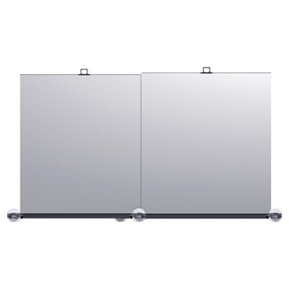 Cellini 車用前擋風玻璃遮陽板 遮陽罩, 黑色 + 銀色, 2個