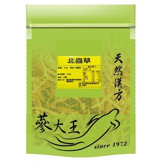 蔘大王 黃金蟲草花 北蟲草, 1個, 1個裝, 100g