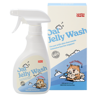 래핑찰리 강아지 더 순수한 젤리워시 보습 풋샴푸, 1개, 270ml