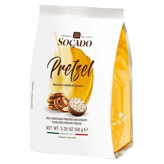 SOCADO 碎蝴蝶餅夾心奶油普拉斯林, 150g, 1個