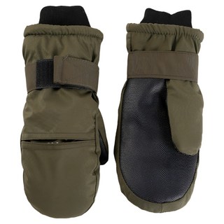 CJ E 保暖防水連指滑雪自行車登山用保暖冬季手套 雙手穿戴組, 軍事風, 1套