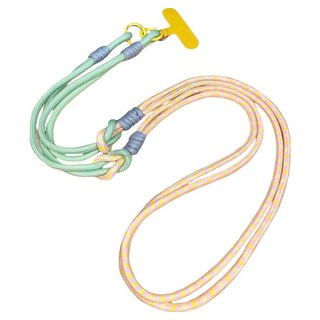 Marunaru 多功能可調節斜背便攜掛繩, 薄荷綠, 1個