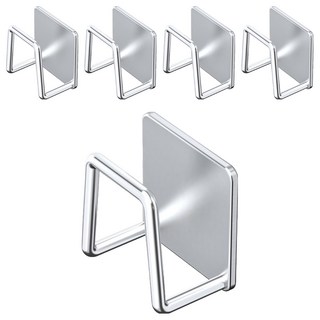 부착형 스텐 물빠짐 다용도 수세미 거치대, 5개