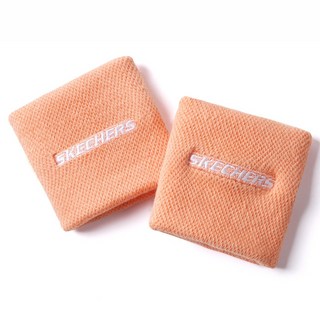 스케쳐스 스포츠 손목 밴드 2p, 코랄, 1개