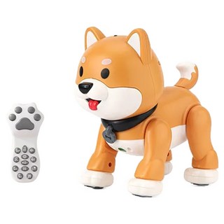 KANGAROO 하츄 로봇독 말하는 강아지 로봇 장난감, 옐로우, 1개