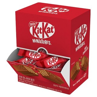 Nestle 雀巢 KitKat 迷你牛奶巧克力 30入, 315g, 1個