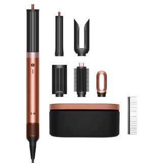 다이슨 NEW 에어랩 코안다2x 멀티 스타일러 앤 드라이어 1700W, 앰버 실크 + 샴페인 핑크, 176803-01