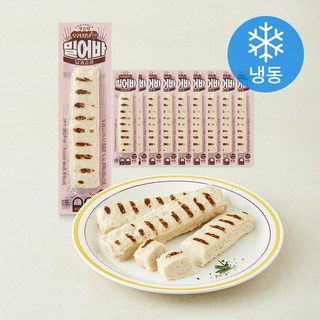 쿠즈락 닭가슴살 밀어바 오리지널 (냉동), 80g, 1개입, 10개