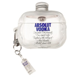 비비파이 미니 스피릿 보틀 에어팟 케이스 + 키링 세트, 보드카, 1세트, 에어팟 4세대
