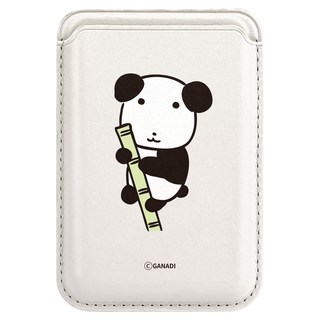 MOLAN CANO Ganadi 設計 MagSafe 磁吸卡夾, 熊貓, 1個