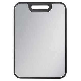 TEMPEST 純鈦砧板 雙面版 純鈦 + 烏木, 鈦原色, 1個