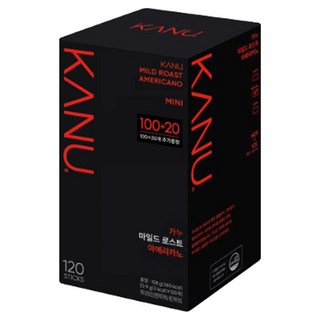 카누 미니 마일드 원두커피믹스, 0.9g, 120개입, 1개