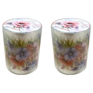 코쿠리 다꾸 스티커 투명 플라워 diy 노트 편지 꾸미기 2종 세트 5W0795, 플라워8, 1세트