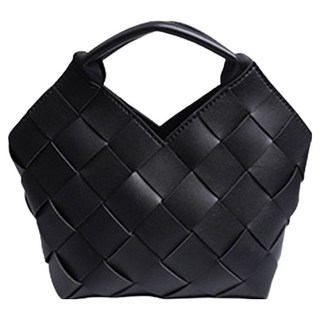 ARTJOY DIY 我的編織手提包製作皮革工藝套組, 黑色, 1套