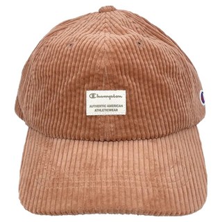 美國 Champion HY燈芯絨棒球帽 381-0093, 橘, 1個
