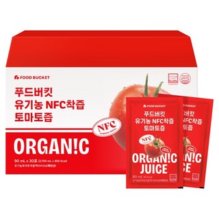 FOOD BUCKET 有機NFC鮮榨番茄汁, 30個, 90ml