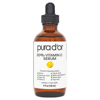 pura d'or 20% 維生素C精華液, 1個, 118ml
