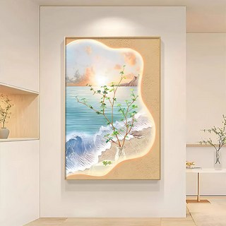 꽁꽁E몰 북유럽풍 거실소파 침실 걸이 인테리어 그림액자 E타입, 골드