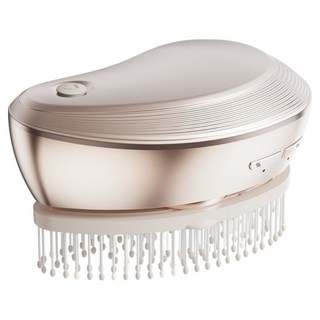 Couselect 電動護髮 噴霧按摩梳 震動頭皮導入 霧化養髮 家用生發護髮儀 600mAh電池 MZG-24 電池 中文, 1個, 粉色