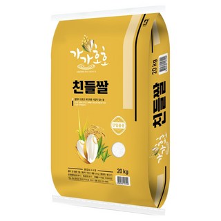 가가호호 친들쌀, 20kg, 1개, 특등급