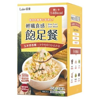 Laler 菈樂 輕孅食感飽足餐 玉米香香雞 6包, 270g, 1盒