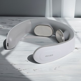 아이리버 EMS 저주파 무선 휴대용 목 마사지기, IHC-NE010, 화이트