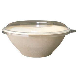 Bloom at home 牛皮紙圓球包裝容器 辣炒碼麵碗 1.19L, 1個, 20入