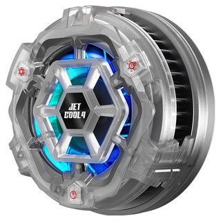 조이트론 급속쿨링 핸드폰 쿨러 스마트폰 아이폰 맥세이프 호환 발열 냉각 제트쿨4, 블랙 + 반투명, 1개