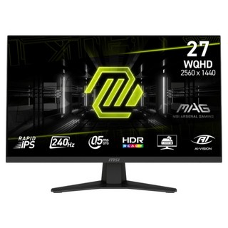 msi 微星 Rapid IPS 2K 電競螢幕 240Hz/WQHD/0.5ms/HDR Ready, 27吋, MAG 274QF X24