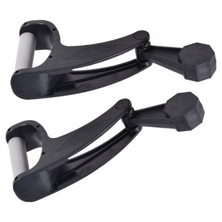 AD-ROCKET 移動健身房隨身無繩戰繩 可調重量PRO款 臂力器 重力訓練 2入組, 黑色