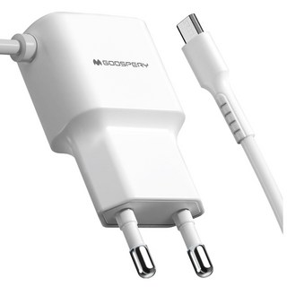 구스페리 5핀 일체형 가정용 충전기 1.2A, 화이트, 1개