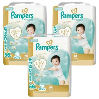 Pampers 幫寶適 日本境內版 褲型尿布 6~12kg, M, 168片
