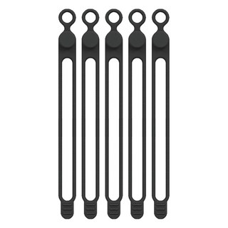 CiTYWALKER 城市漫遊 束帶 C0700923 5個裝, 黑色, 1個