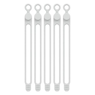 CiTYWALKER 城市漫遊 束帶 C0700921 5個裝, 白色, 1個