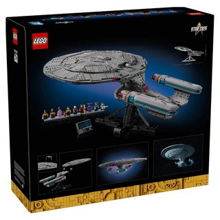 LEGO TM 星際爭霸戰 聯邦星艦企業號 積木玩具 Star Trek U.S.S. Enterprise NCC-1701-DTM 10356, 混合色, 1套