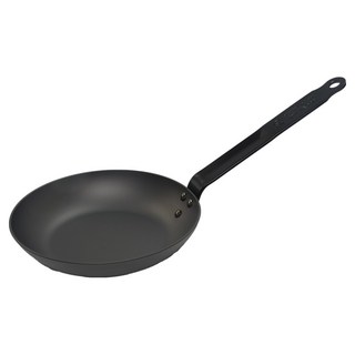 RIVER LIGHT 極Pro系列 無塗層3.2mm極厚底鐵鍋平底煎鍋/旅行戶外露營鍋 日本製 可進烤箱, 1個, 20cm