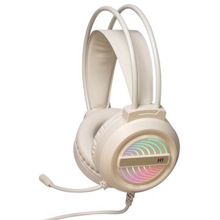 DTAudio STRYX 頭戴式有線電競耳機, 奶茶色, DTA-GM4