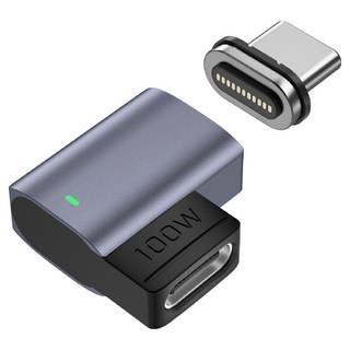 YORI 優里 磁吸彎頭轉接頭 + 磁吸頭, 1個, 11pin