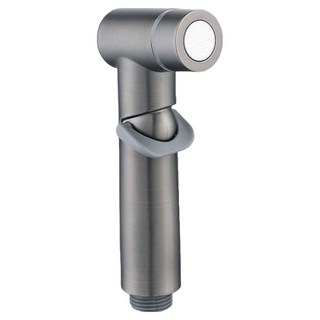 Rich Store 俐落現代浴室清潔馬桶沖洗免治多功能噴槍 ABS噴槍 B 6 x 15 cm, 灰色, 1個