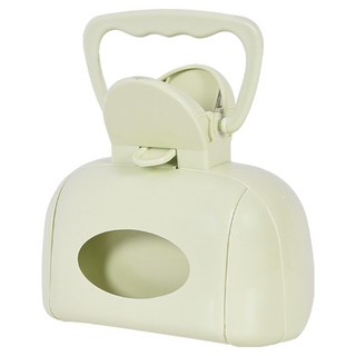 Truly House 便攜式寵物拾便器 遛狗神器 寵物清潔用品 廁所 小便 毛孩 狗 貓, 綠色, 1個