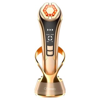 O beauty 奧緹 星月複合能量美顏魔法杖, 金色, UFS-178