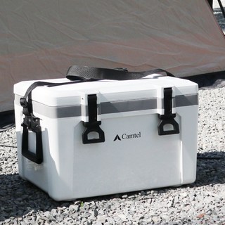 Camtel Amatura 露營冰桶, 白色 + 灰色 + 黑色, 25L