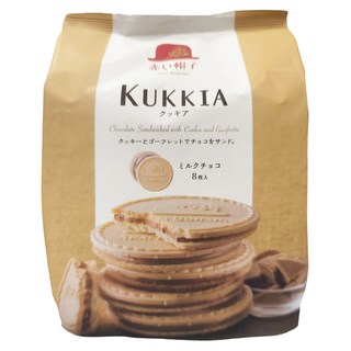 AKAI BOHSHI 紅帽子 TIVON 法蘭酥 可可風味 8入, 62.4g, 1袋