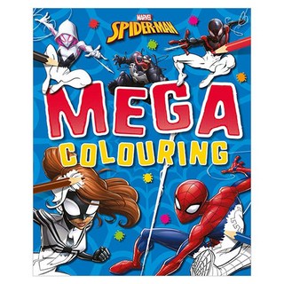 Marvel Spider-Man : Mega Colouring, Bonnier Books Ltd