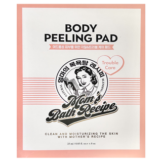mom's Bath recipe 身體去角質墊 敏感肌護理型 8個, 1盒, 200ml