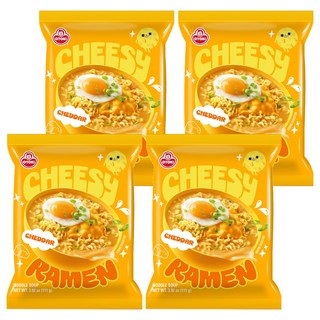 OTTOGI 不倒翁 切達起司風味拉麵 111g, 4包