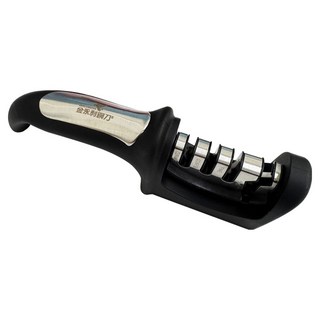 金永利鋼刀 不銹鋼四合一專業磨刀器 刀具/剪刀/磨刀石 NPT04, 黑色, 1個