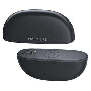 OMG 二合一分體式磁吸電暖手寶, 深灰色, K26